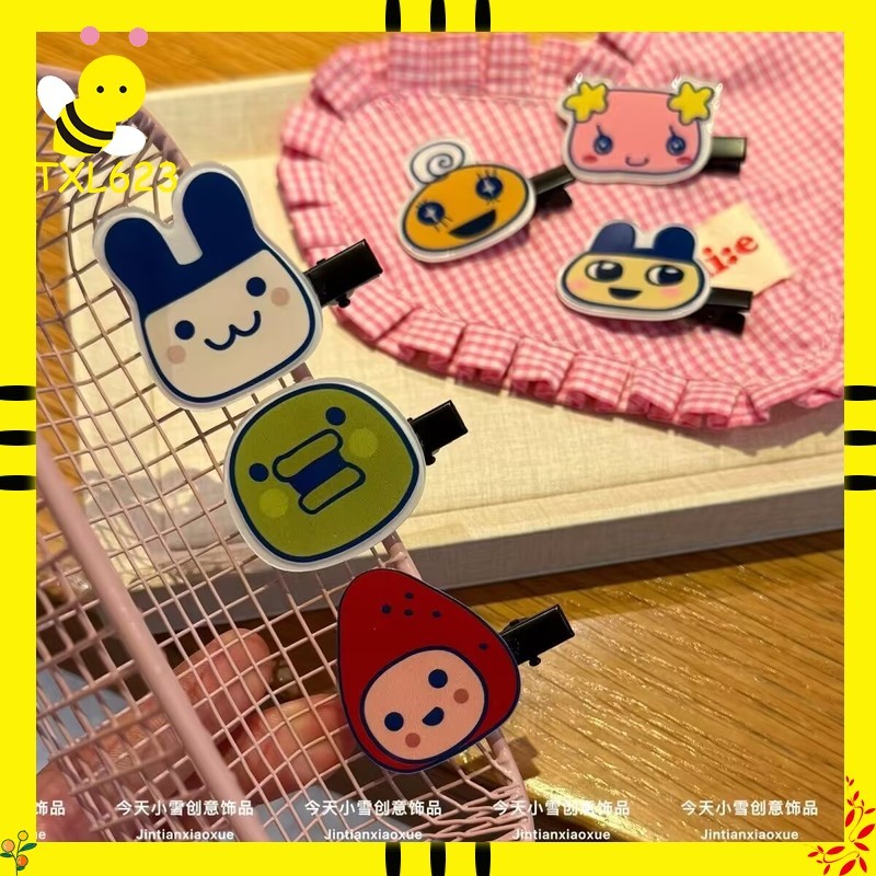 Hair Bundles - Jepit Rambut Seri Tamagotchi Klip Duckbill