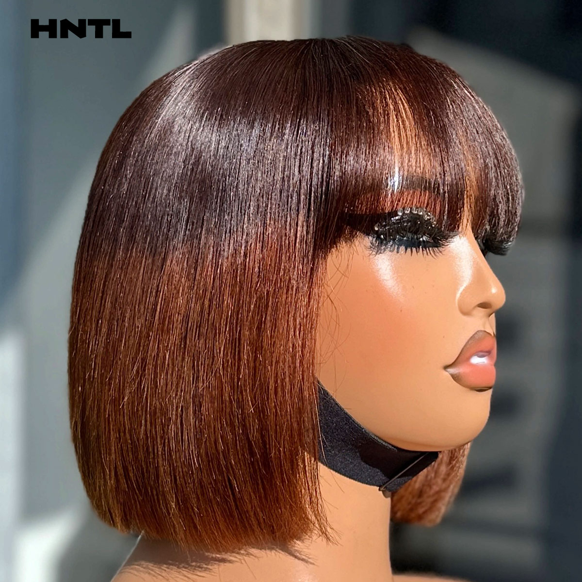Pre Parted 13X4 Lace Front Bob Wig - Wig Bob Tanpa Lem 2by6 Closure