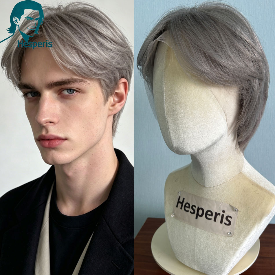 Pre Parted 13X4 Lace Front Bob Wig - Wig rambut manusia asli Hesperis Brazilian
