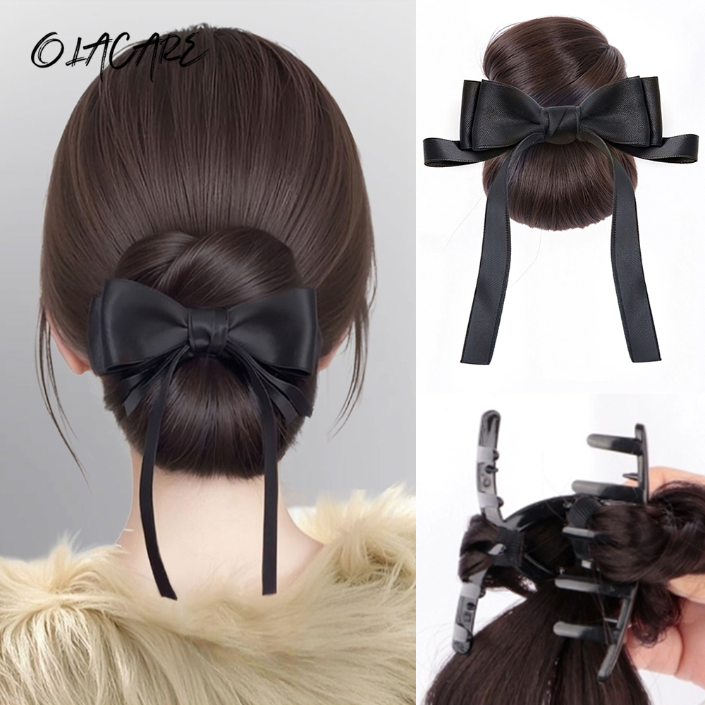 Claw Clip Messy Bun Hair Piece - Jepit Rambut Sintetis Model Sanggul Berantakan,
