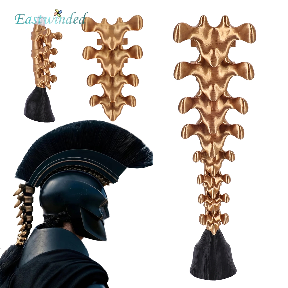 Hair Bundles - Aksesoris Helm Jepit Rambut Emas Vertebra