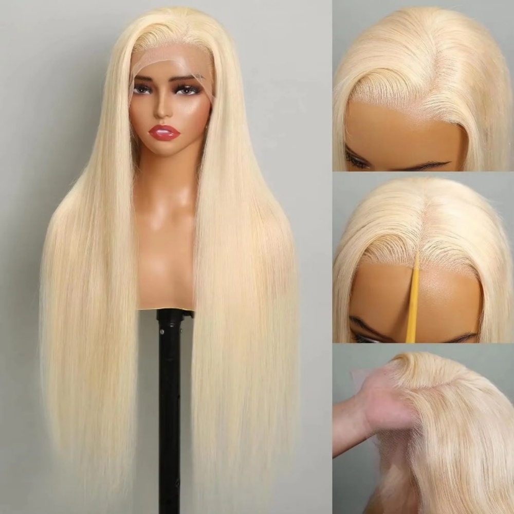 Human Hair Wigs - Wig Rambut Manusia Pirang 613 HD