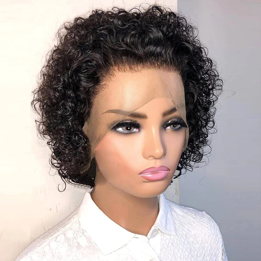 Short Pixie Cut Wig Human Hair Cheap - Wig Pixie Cut 13x4, Wig Rambut