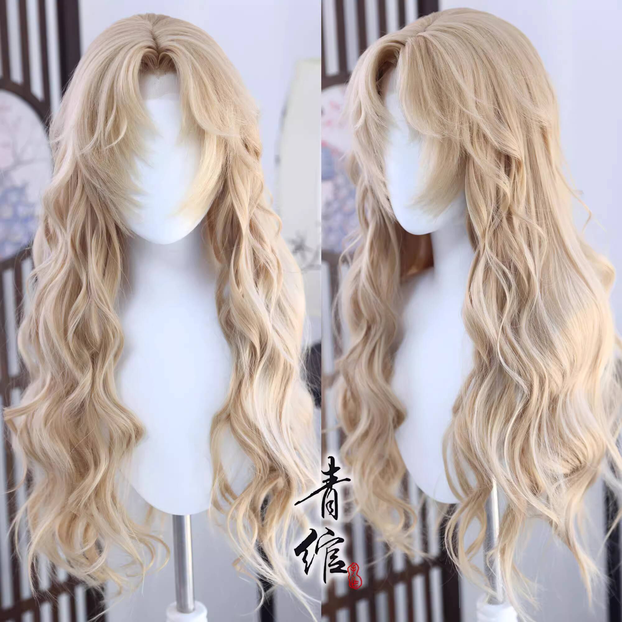 Synthetic Wigs - Wig Cosplay Gaya Vermouth Berumotto Kudou