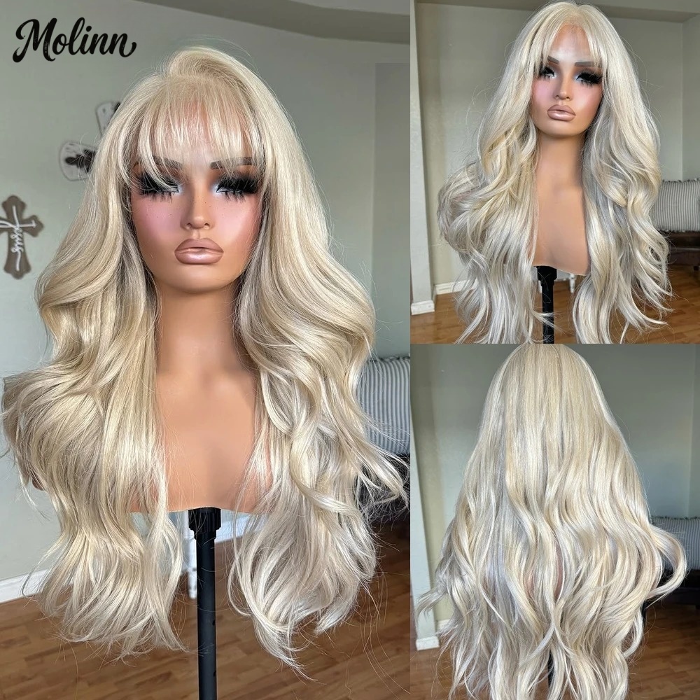 613 Blonde Body Wave Lace Front Wig - Wig Lace Front Blonde Body Wave
