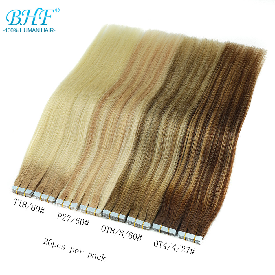 Invisible Tape In Extensions Real Hair - BHF plester ekstensi rambut ekstensi rambut