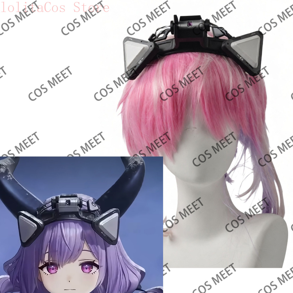 Hair Clips - Arknights:Endfield Typhoeus Aksesoris Cosplay Cetak 3D