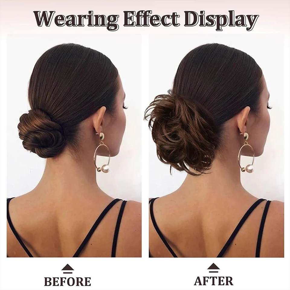 EAST klip cakar Sanggul sintet - Claw Clip Messy Bun Hair Piece ulasan dan harga