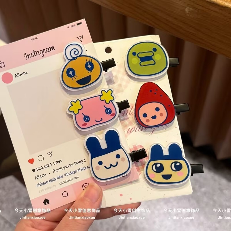 Jepit Rambut Seri Tamagotchi K - Hair Bundles ulasan dan harga