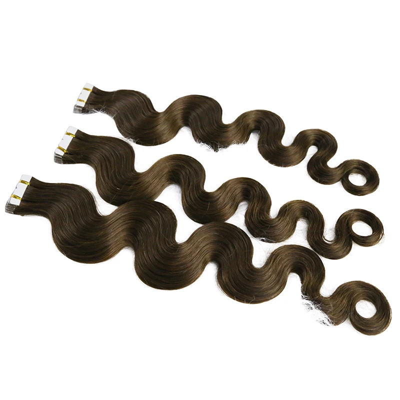 Ekstensi Rambut Manusia Model  - Invisible Tape In Extensions Real Hair ulasan dan harga