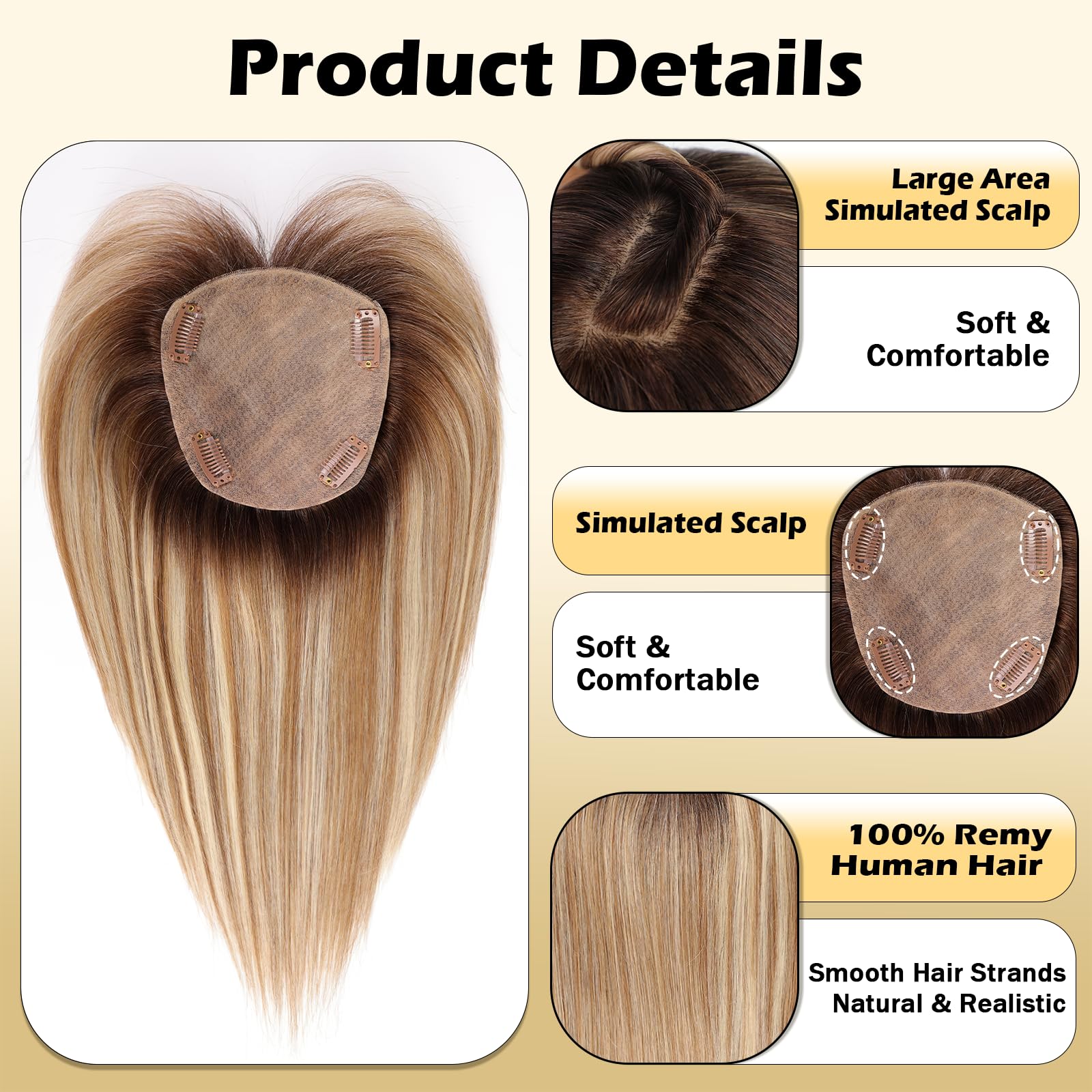 100% Remy Rambut Manusia Juga  - Seamless Clip In Hair Extensions Human Hair ulasan dan harga
