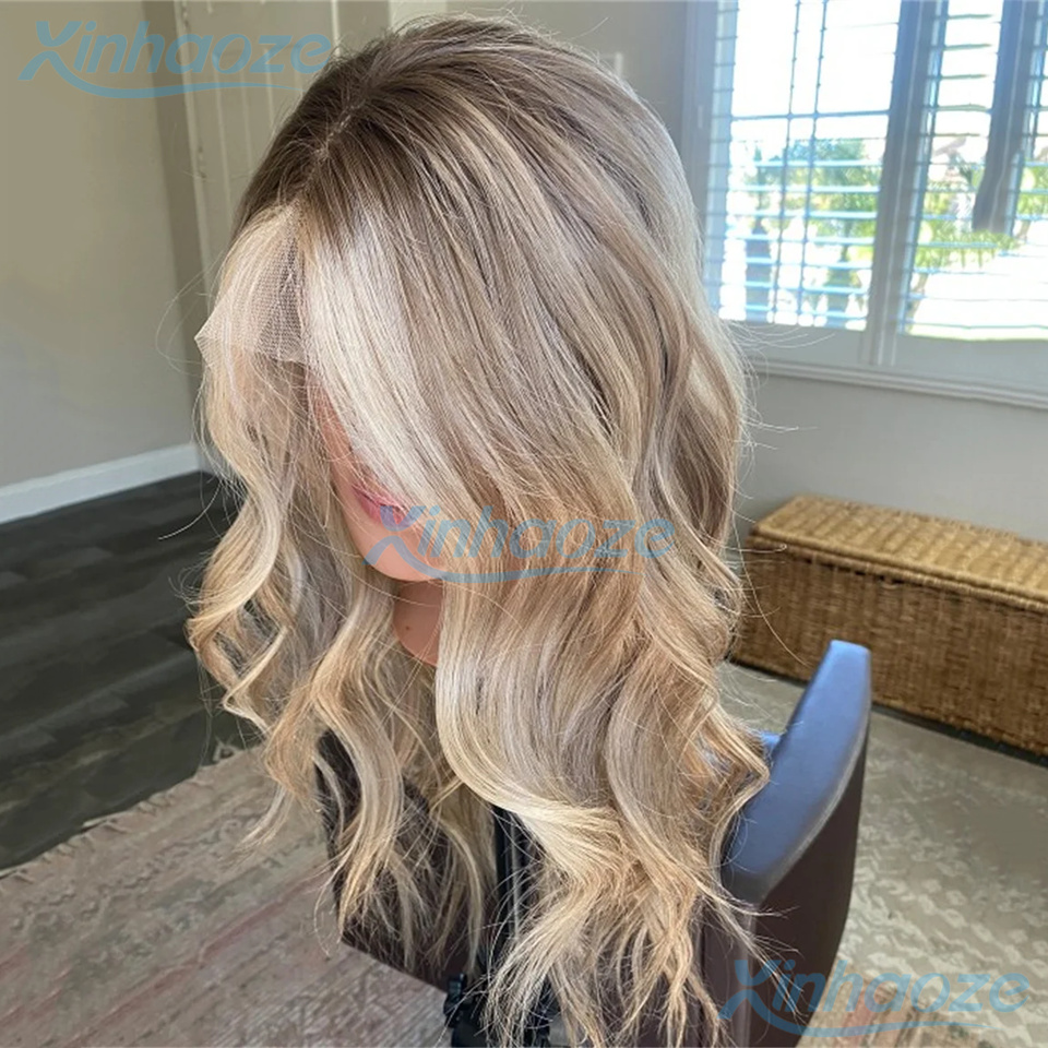 # Wig Sorot 8/613 Rambut Manus - 613 Blonde Body Wave Lace Front Wig ulasan dan harga