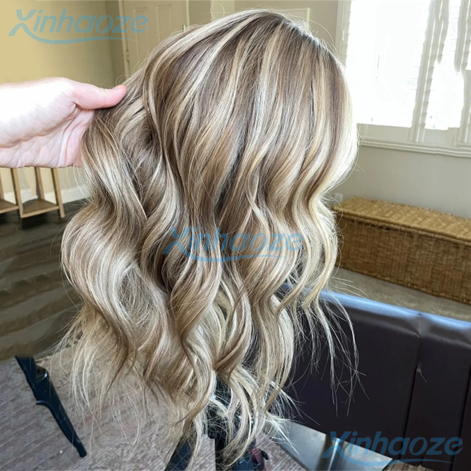 # Wig Sorot 8/613 Rambut Manus - 613 Blonde Body Wave Lace Front Wig ulasan dan harga