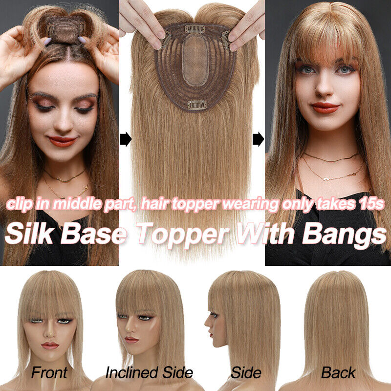 Wig ekstensi rambut palsu wani - Seamless Clip In Hair Extensions Human Hair ulasan dan harga