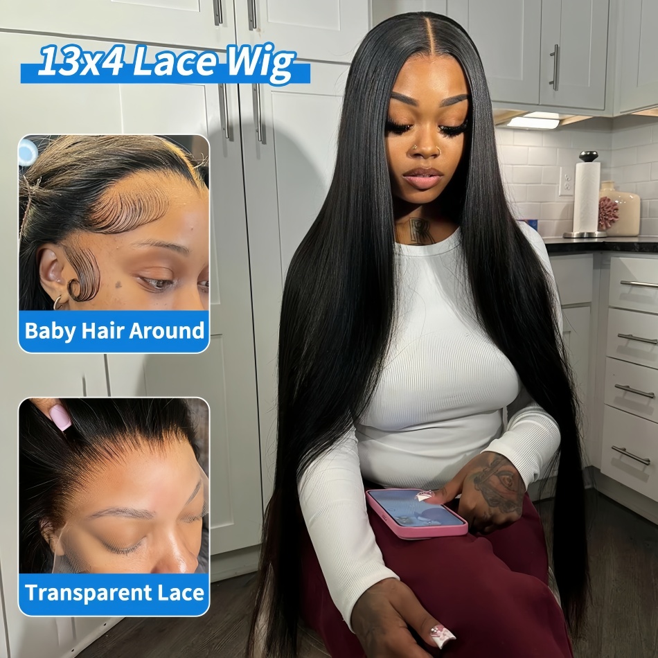Wig Rambut Manusia Asli 4x4 5x - Hd Lace Frontal Wig Human Hair Pre Plucked ulasan dan harga