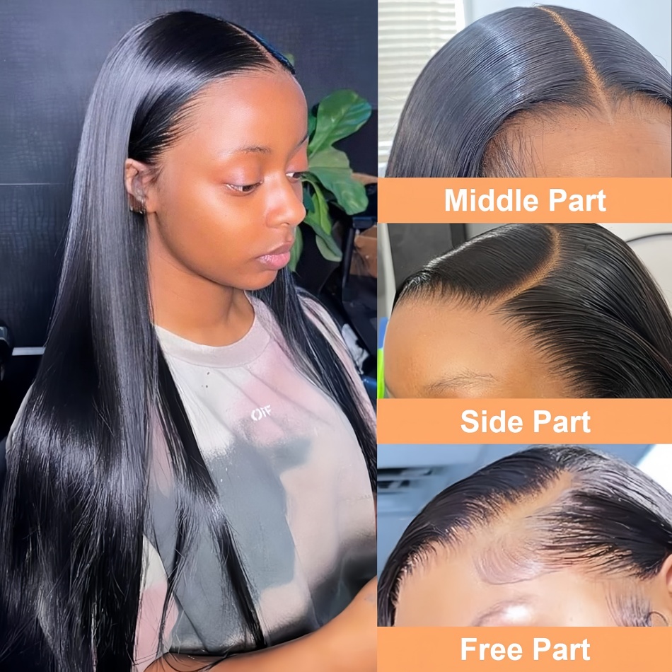Wig Rambut Manusia Asli 4x4 5x - Hd Lace Frontal Wig Human Hair Pre Plucked ulasan dan harga