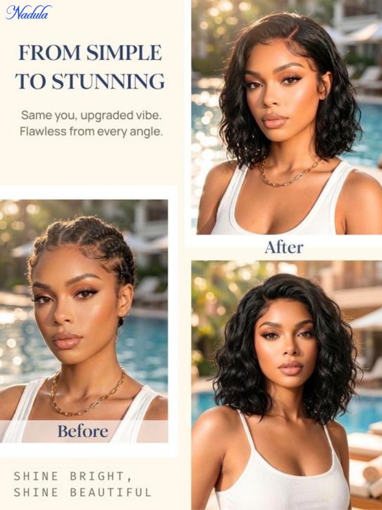 Wig BOB Nadula 13x4 Lace Front - Pre Parted 13X4 Lace Front Bob Wig ulasan dan harga