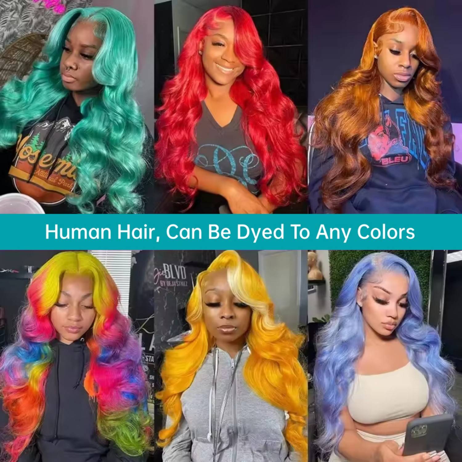 Wig rambut manusia asli Brazil - 613 Blonde Body Wave Lace Front Wig ulasan dan harga