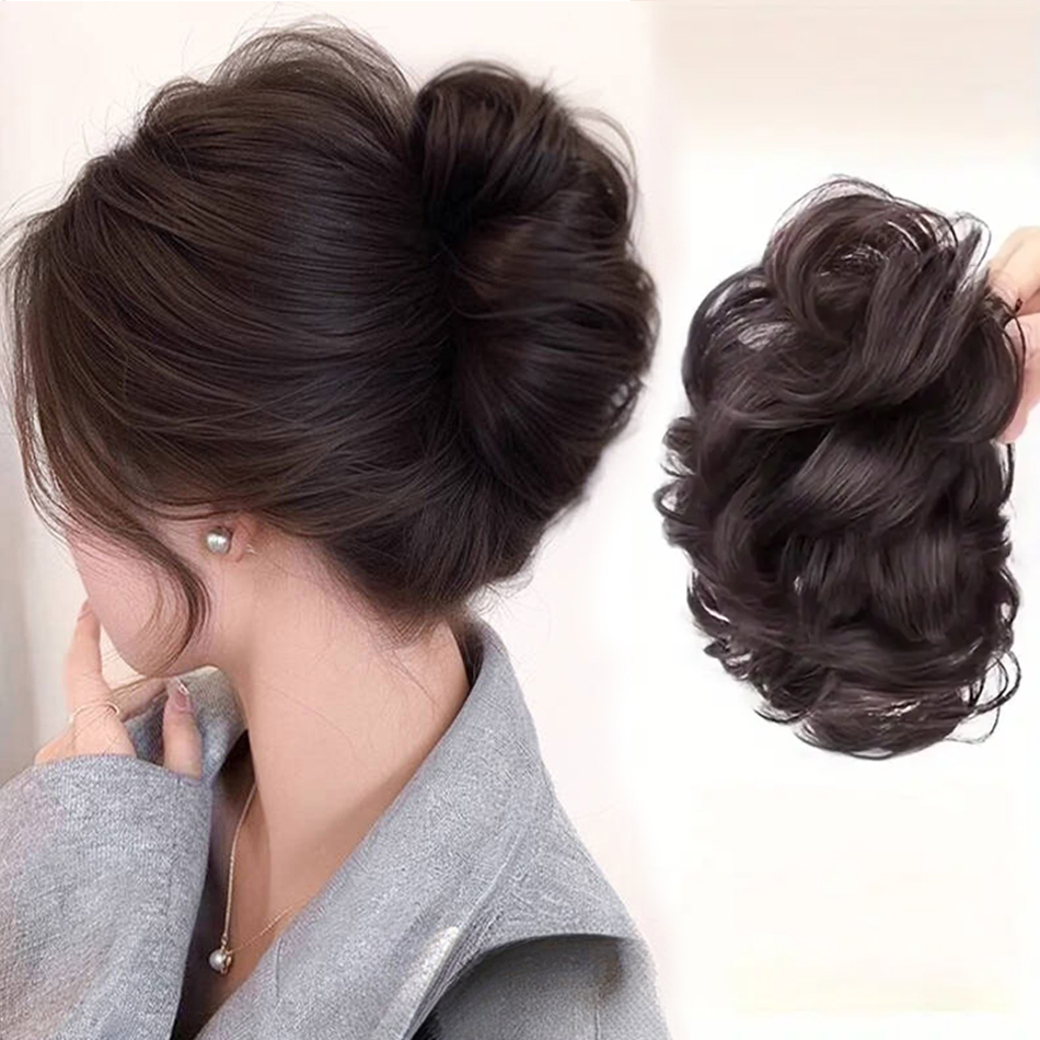 Klip Cakar Potongan Rambut San - Claw Clip Messy Bun Hair Piece ulasan dan harga