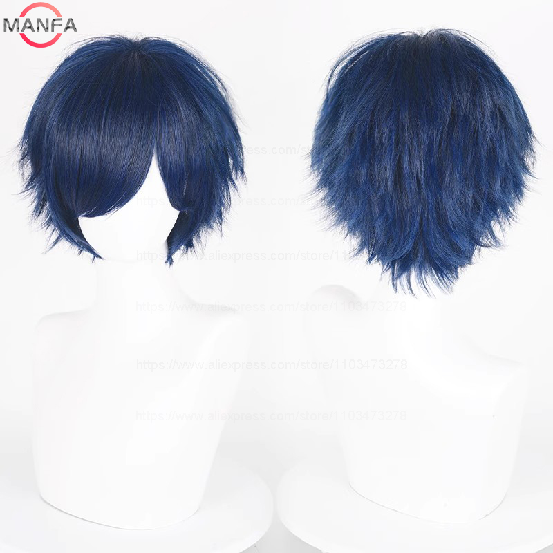 Anime 30cm Wig Cosplay lurus p - Synthetic Braided Wigs For Black Women ulasan dan harga