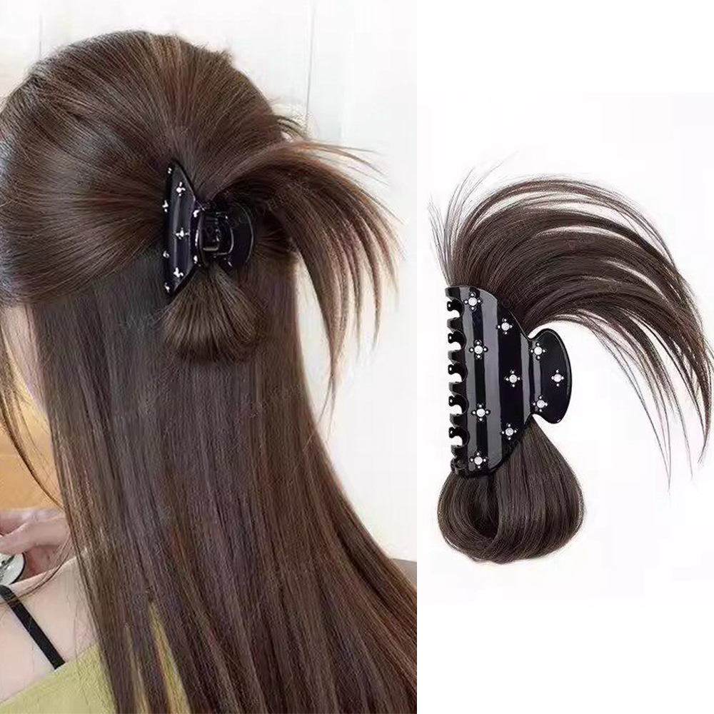 Jepit Rambut Model Sanggul Ber - Claw Clip Messy Bun Hair Piece ulasan dan harga