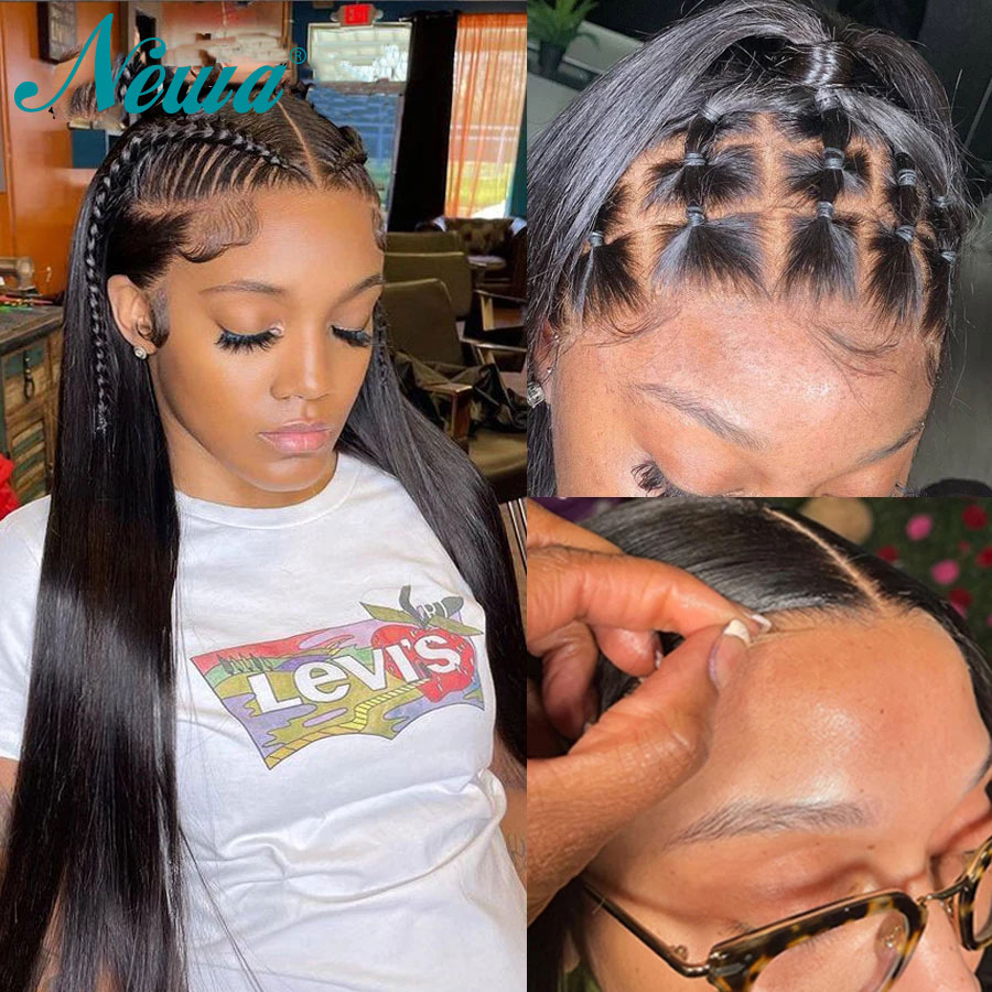 Wig rambut manusia renda depan - Hd Lace Frontal Wig Human Hair Pre Plucked ulasan dan harga