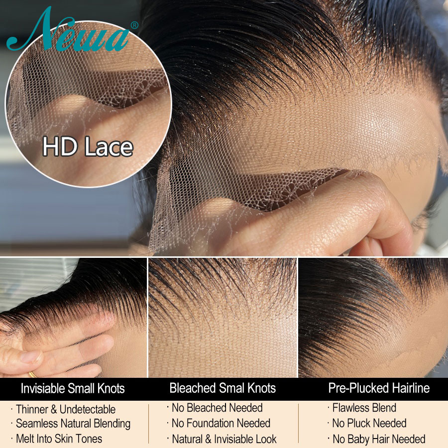 Wig rambut manusia renda depan - Hd Lace Frontal Wig Human Hair Pre Plucked ulasan dan harga