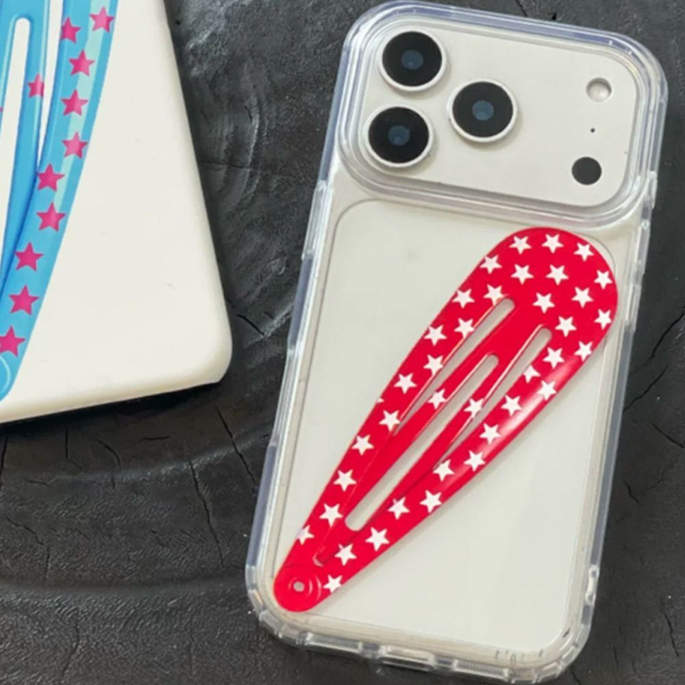 Casing HP Motif Polkadot Merah - Hair Clips ulasan dan harga