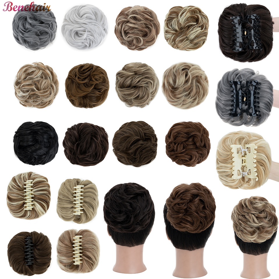 Benehair jepit rambut cakar si - Claw Clip Messy Bun Hair Piece ulasan dan harga