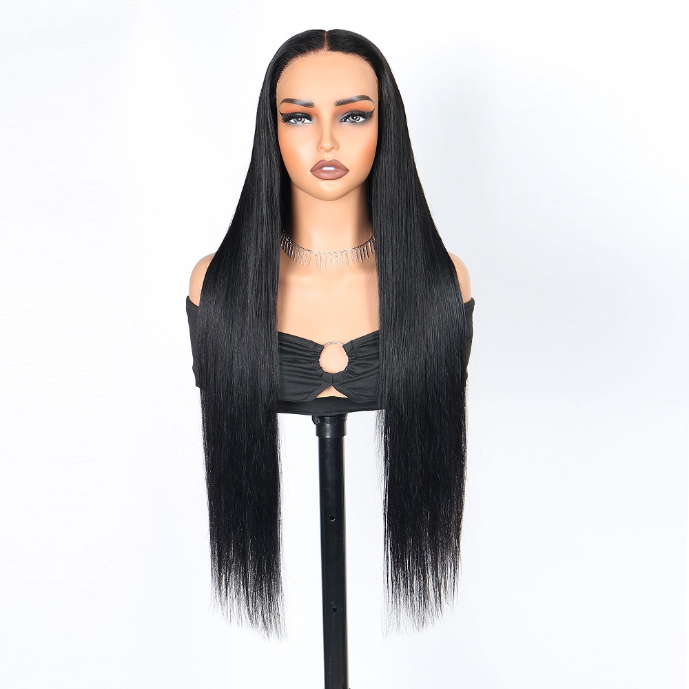 Wig Rambut Asli 7x5 Straight L - Glueless Wear And Go Human Hair Wig ulasan dan harga