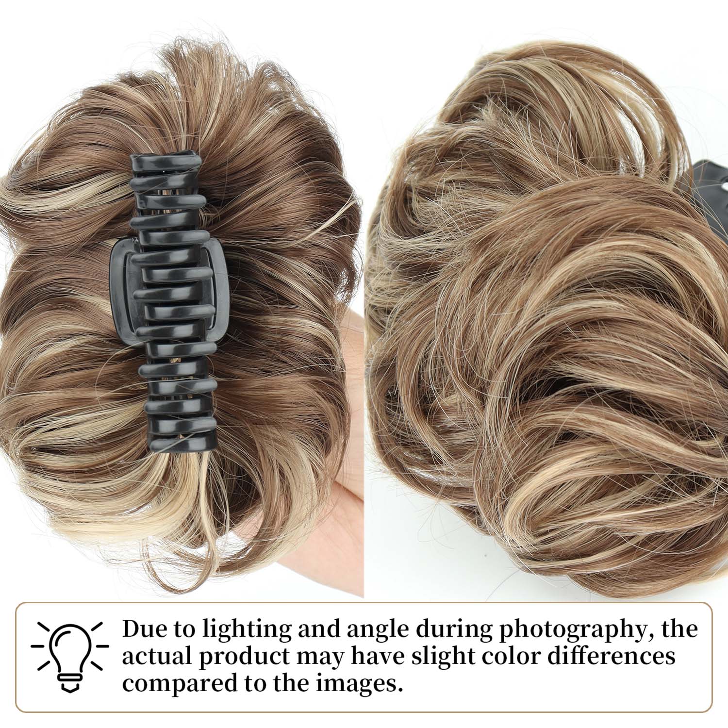 Aksesoris rambut sanggul sinte - Claw Clip Messy Bun Hair Piece ulasan dan harga
