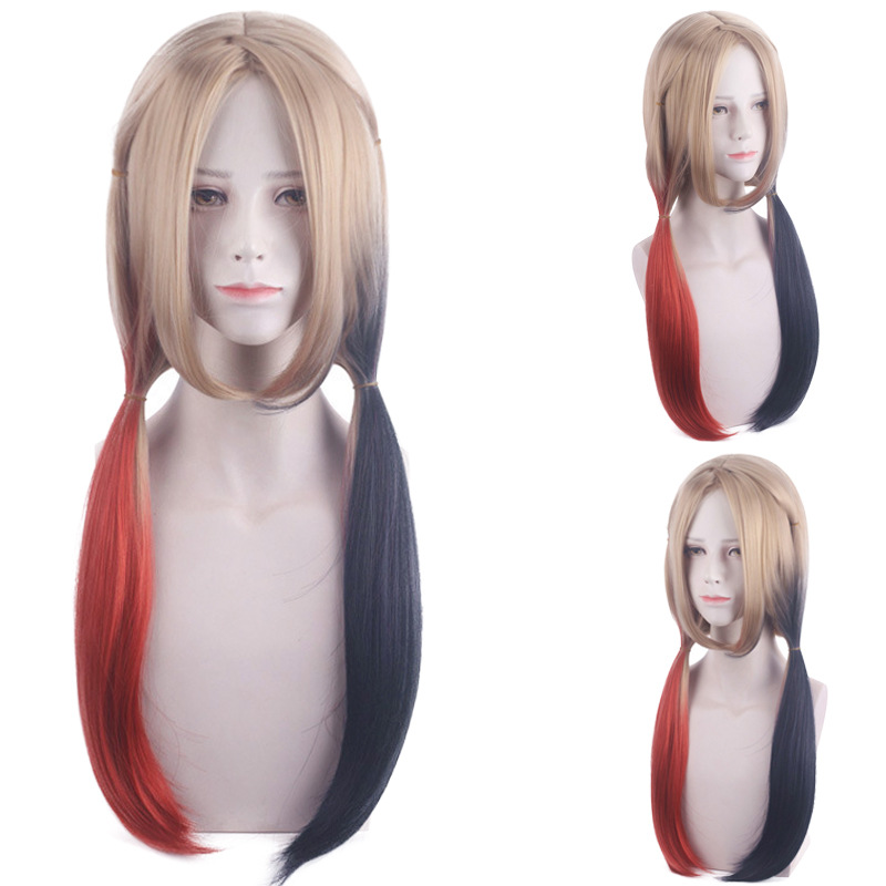 Wig Cosplay Wanita Quinn Harle - Synthetic Braided Wigs For Black Women ulasan dan harga