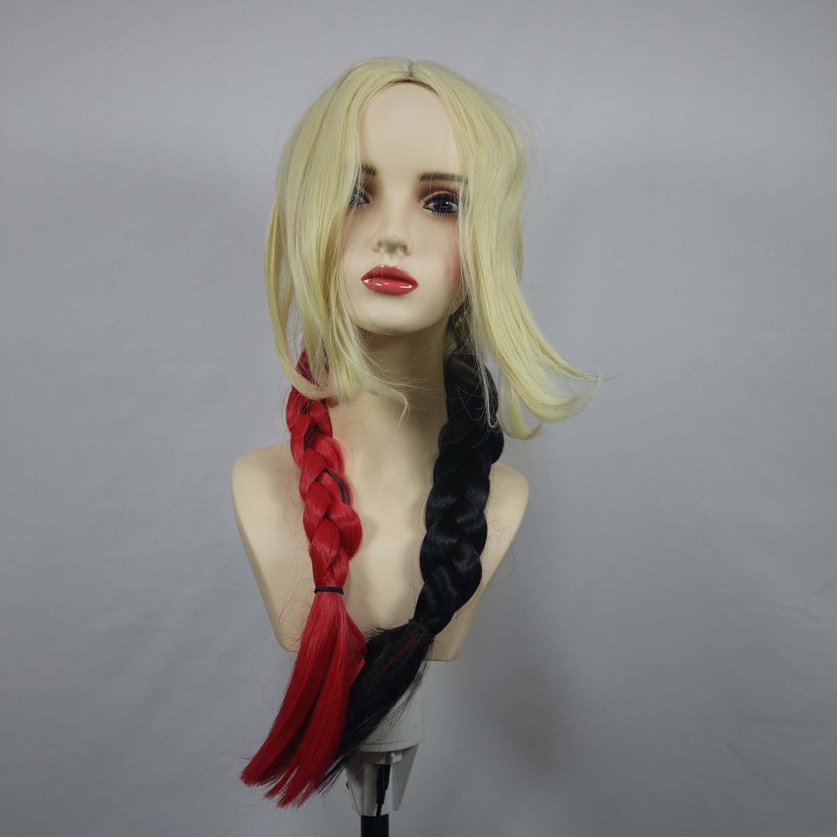 Wig Cosplay Wanita Quinn Harle - Synthetic Braided Wigs For Black Women ulasan dan harga