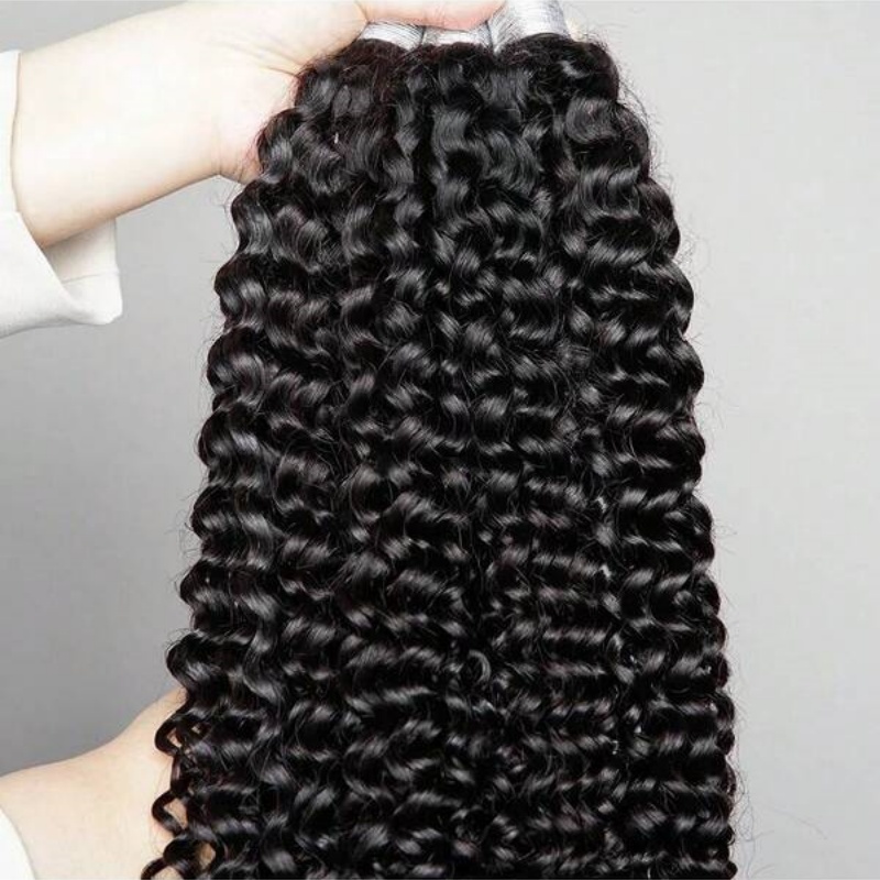 2 Bundel Ekstensi Rambut Manus - Water Wave Bulk Human Hair For Braiding ulasan dan harga
