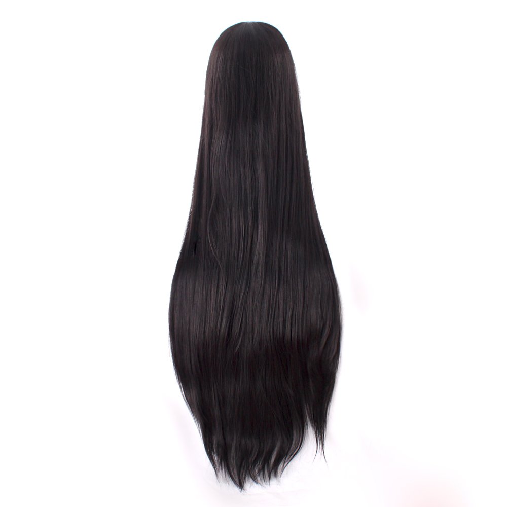 Wig Cosplay lurus panjang 40 i - Synthetic Braided Wigs For Black Women ulasan dan harga