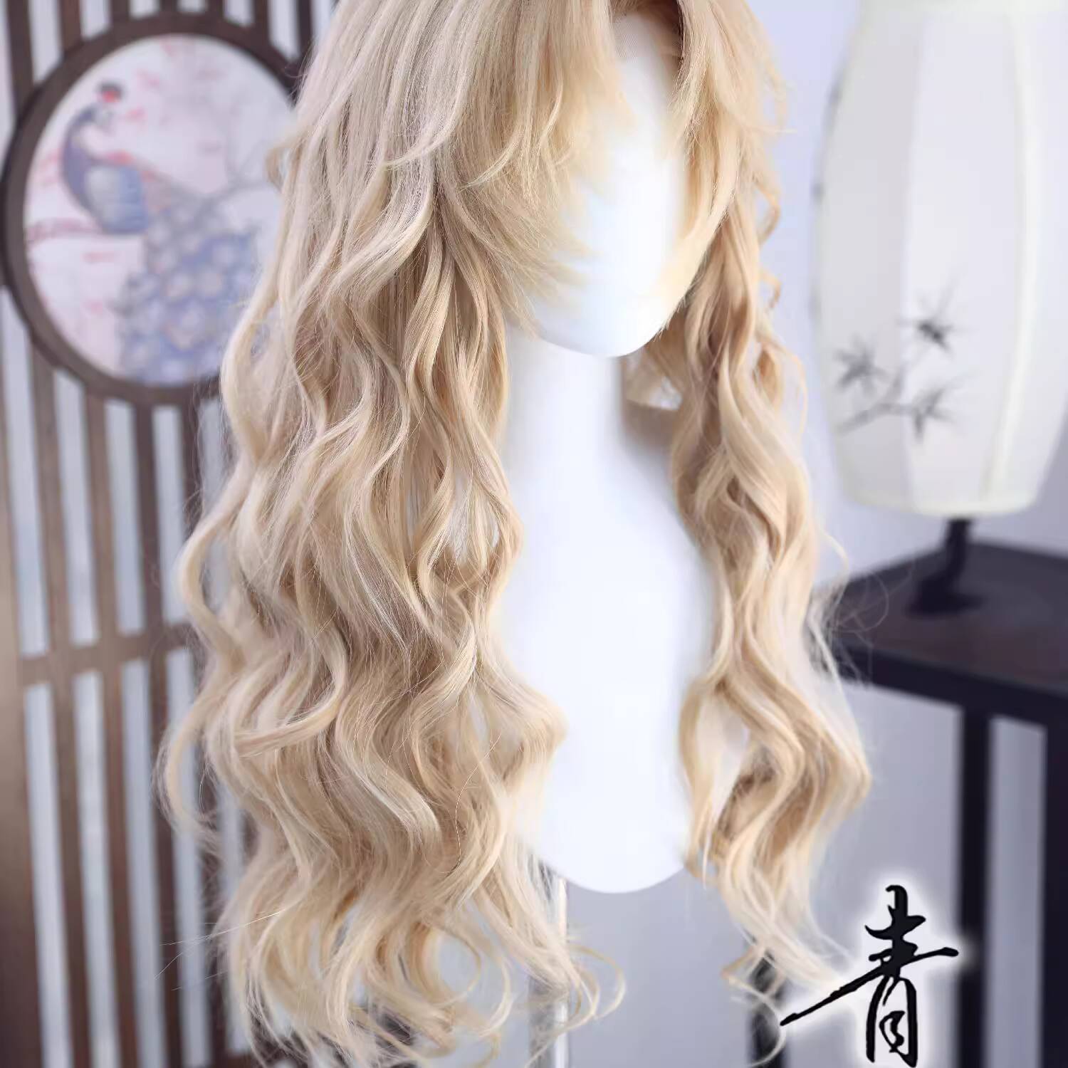Wig Cosplay Gaya Vermouth Beru - Synthetic Wigs ulasan dan harga