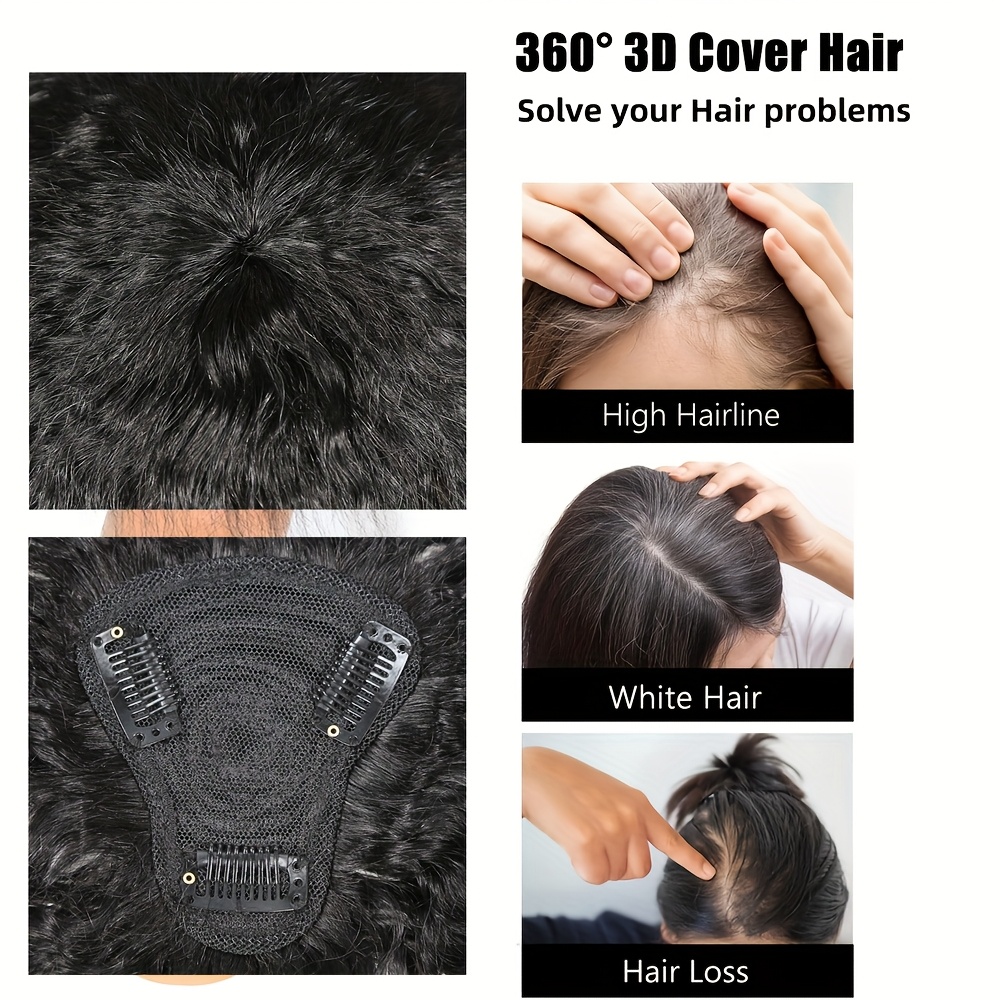 Rambut Topper Lurus Keriting d - Hair Bundles ulasan dan harga
