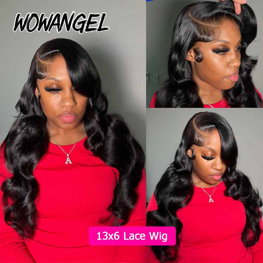 Wow Angel Body Wave Jet Black  - Human Hair Wigs ulasan dan harga