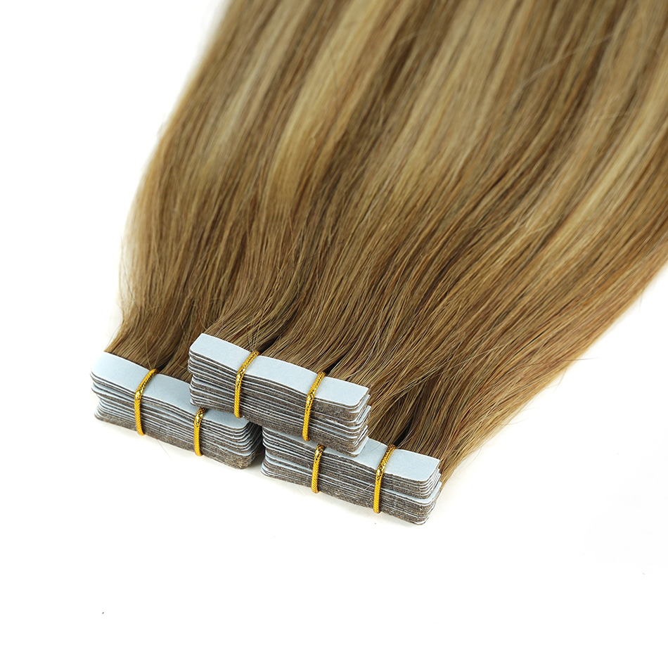 BHF plester ekstensi rambut ek - Invisible Tape In Extensions Real Hair ulasan dan harga