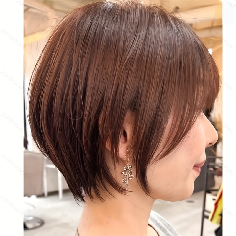 Wig Bob Pendek Berlapis Sintet - Synthetic Braided Wigs For Black Women ulasan dan harga