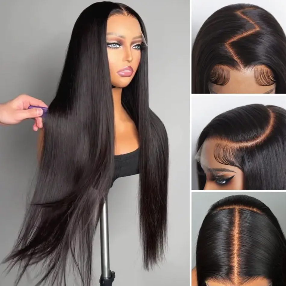 Wig rambut manusia tanpa lem 9 - Glueless Wear And Go Human Hair Wig ulasan dan harga