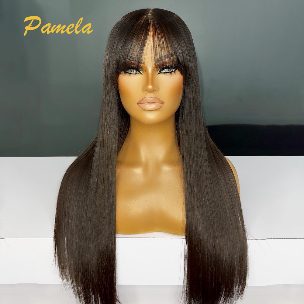 Rambut Manusia Brasil Pre Cut  - Human Hair Wigs ulasan dan harga
