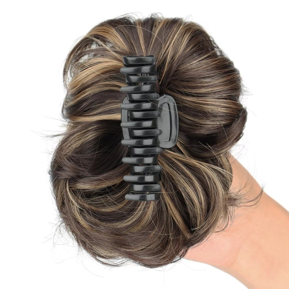Klip Rambut Sanggul untuk Ramb - Claw Clip Messy Bun Hair Piece ulasan dan harga